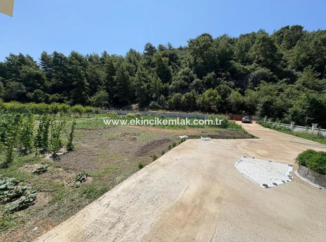 120M2 Freistehendes Holzhaus Auf Einem 2500M2 Großen Feld In Dalyan Karadağ