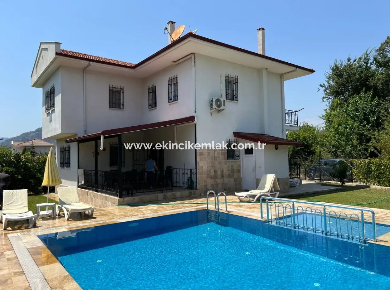 3 1 Villa Zum Verkauf Auf Einem Grundstück Von 600M2 In Dalyan