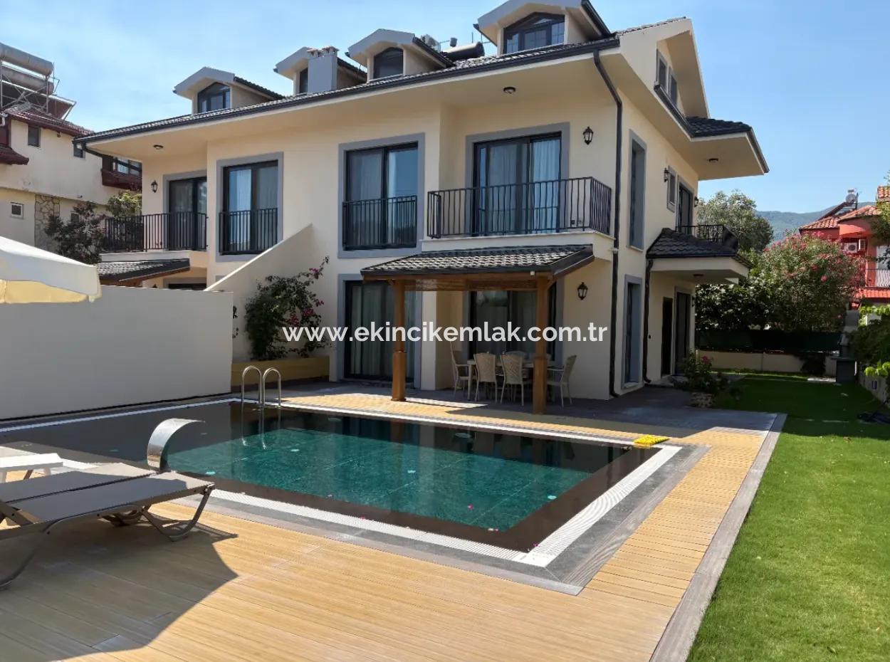 4 1 Villen Zum Verkauf In Gülpınar, Dalyan