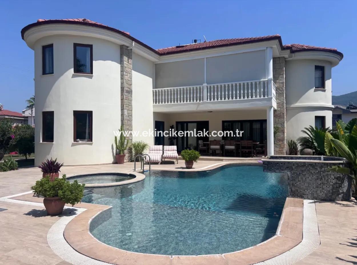 5 1 Villa Zum Verkauf In Dalyan Maraş Für 980M2 Grundstück An Der Ecke