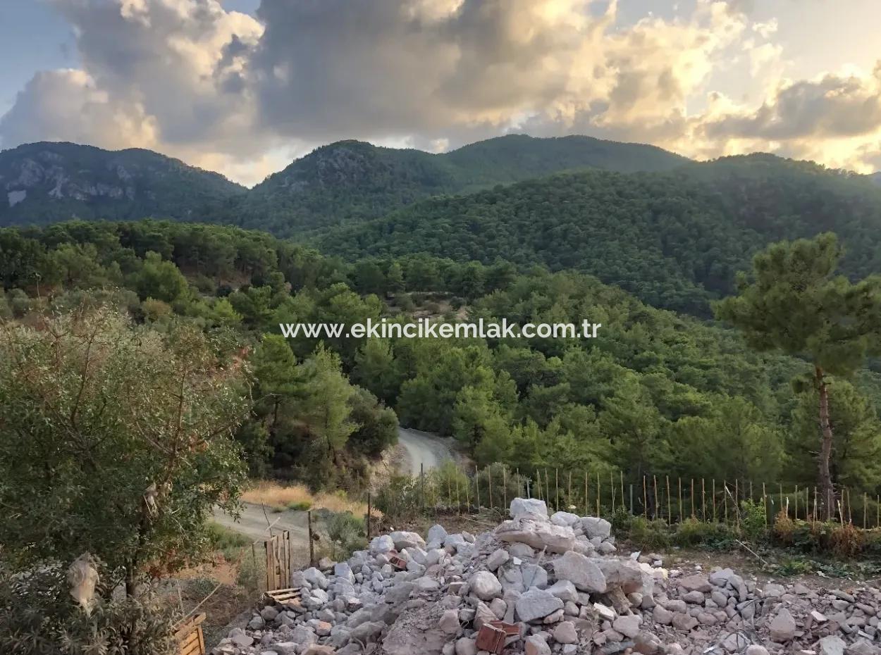 Grundstück Zu Verkaufen Mit 1000M2 Meerblick In Gokbel