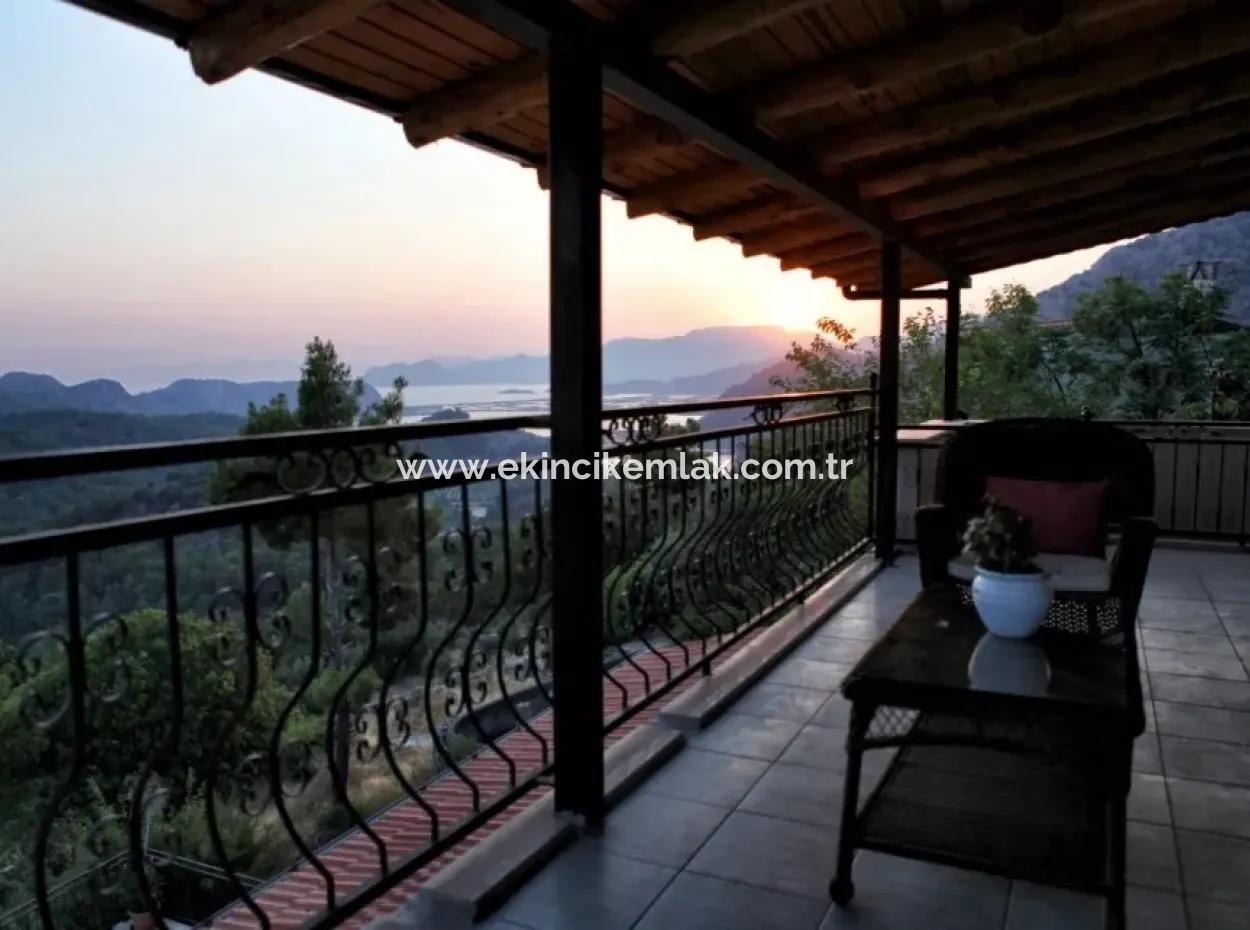 Villa Gokbel In Dalyan Iztuzu Villa Zum Verkauf Mit Meerblick Zum Verkauf In Gokbel