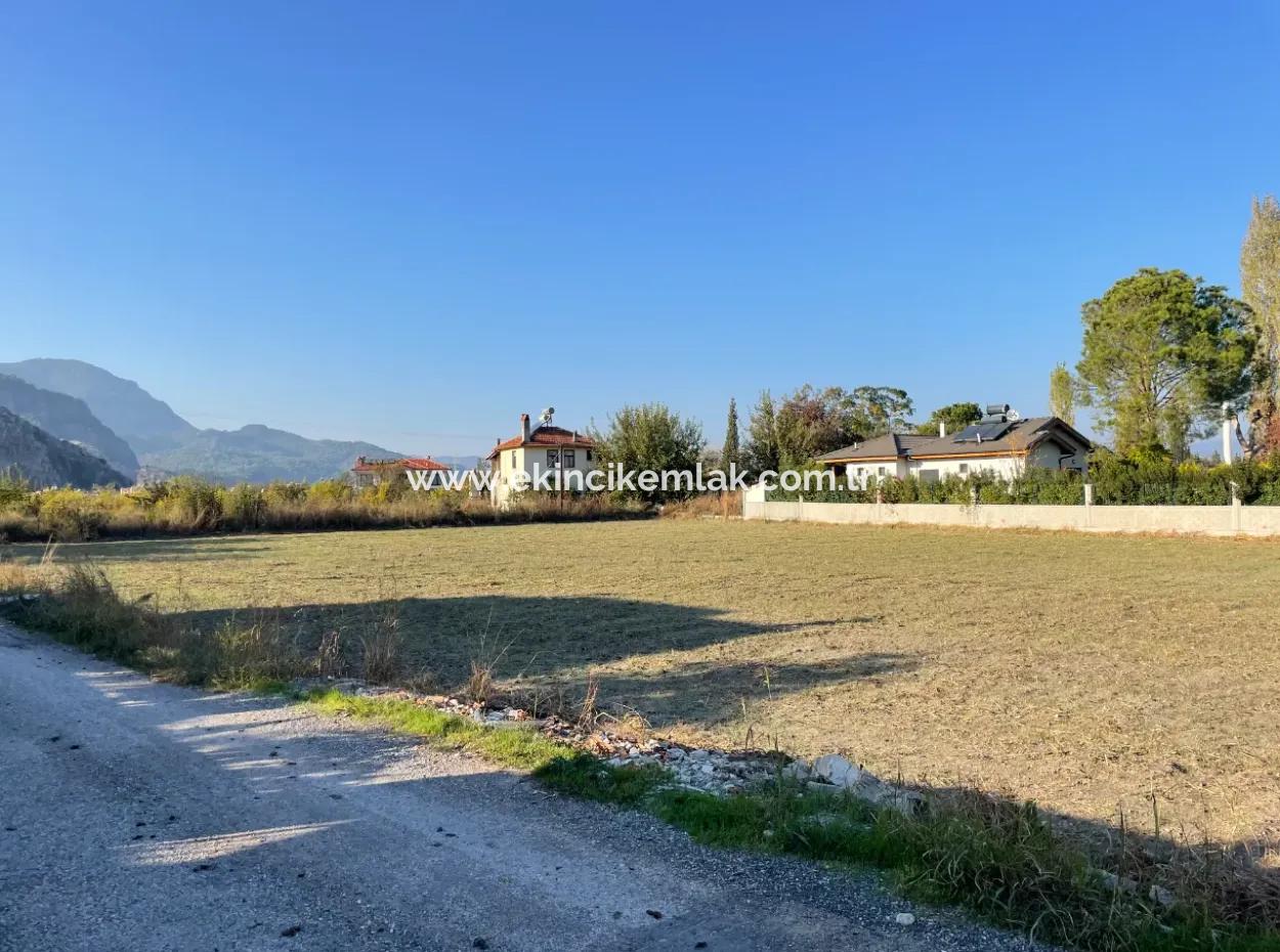 4 Parzellen Nebeneinander In Der Nähe Des Zentrums In Dalyan 2140M2 Grundstück Zum Verkauf