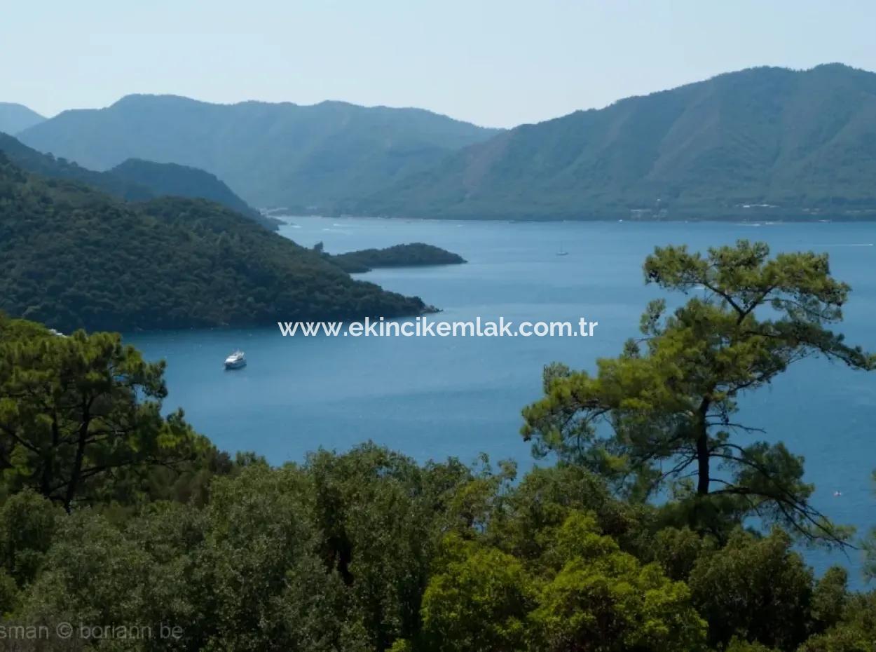 Marmaris Island Dorf Am Meer 4000M2 Land Zum Verkauf Marmaris Schnäppchen Land Zum Verkauf Auf Dem Seeweg