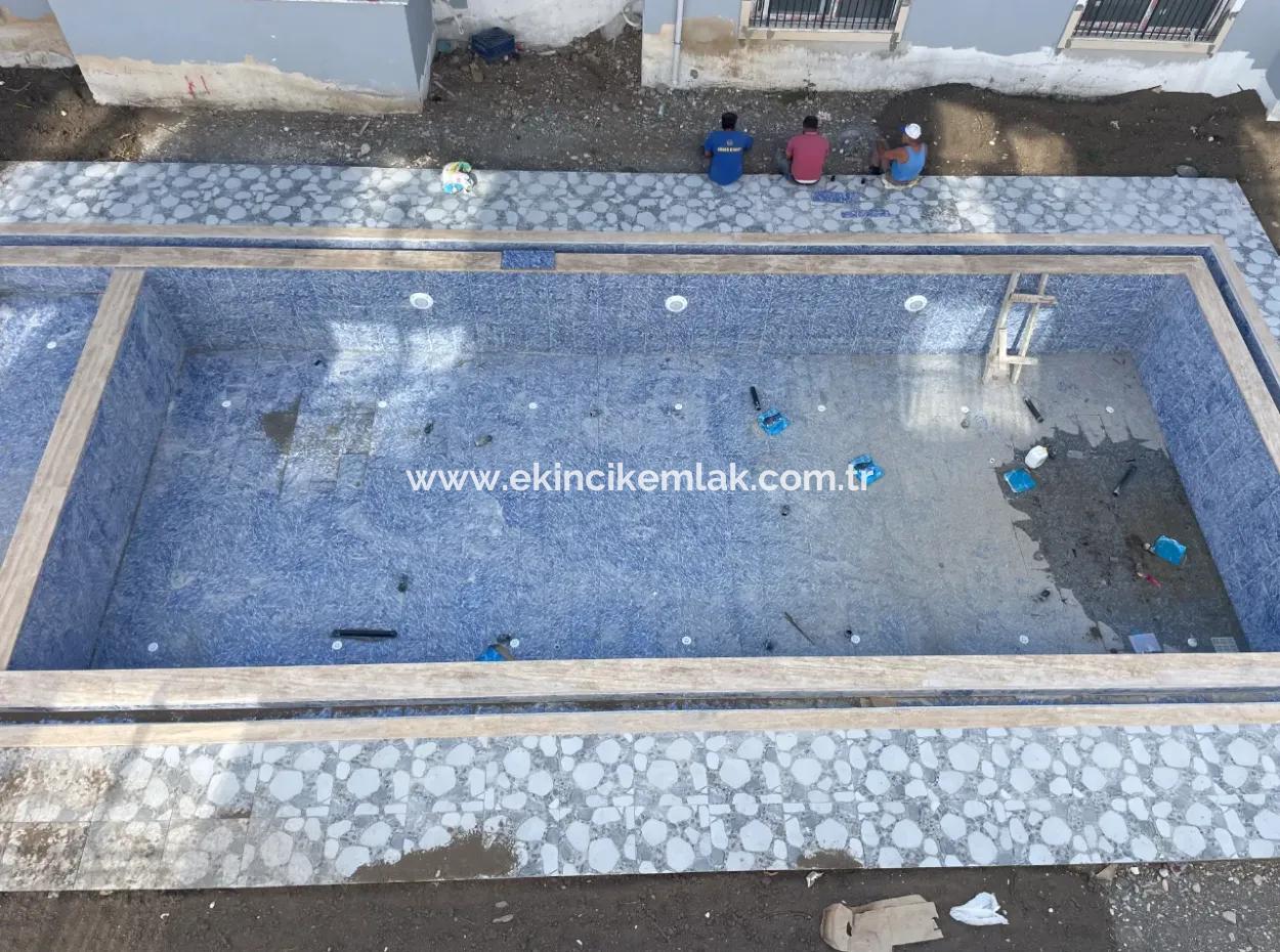 2 1 Wohnung Zu Verkaufen In Ortaca Karaburun Nachbarschaft