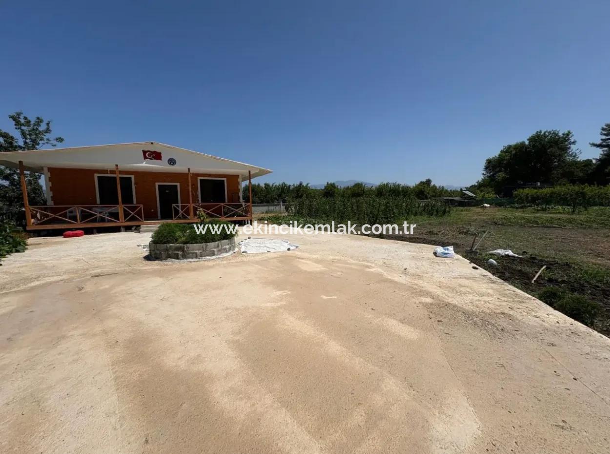 120M2 Detached Wooden House In A 2500M2 Field In Dalyan Karadağ