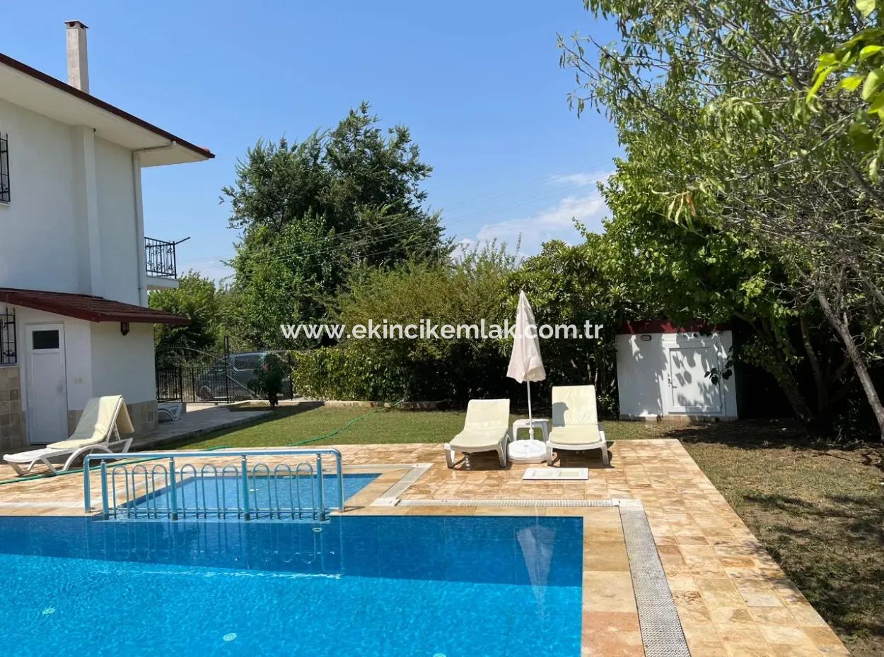 3 1 Villa For Sale In A Plot Of 600M2 In Dalyan
