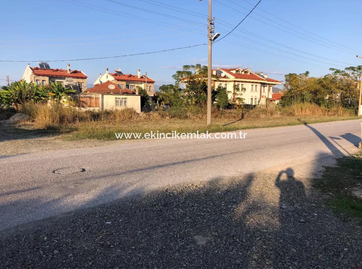 700M2 Corner Plot For Sale In Dalyan