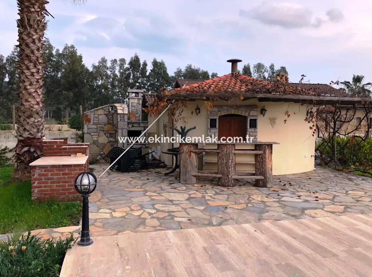 Villa For Sale In Dalyan In 3500M2 Plot