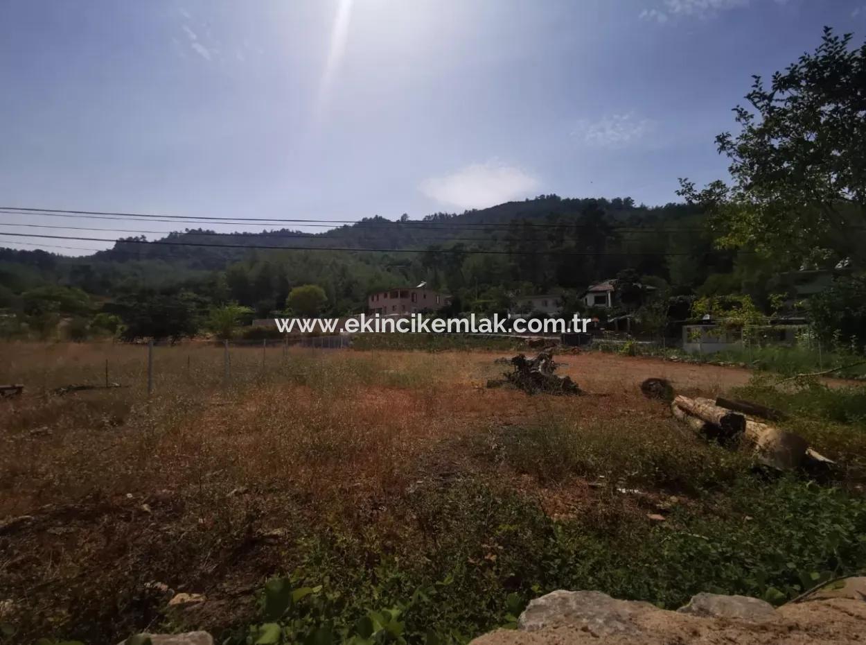1245M2  Land For Sale In Marmaris Çamlı