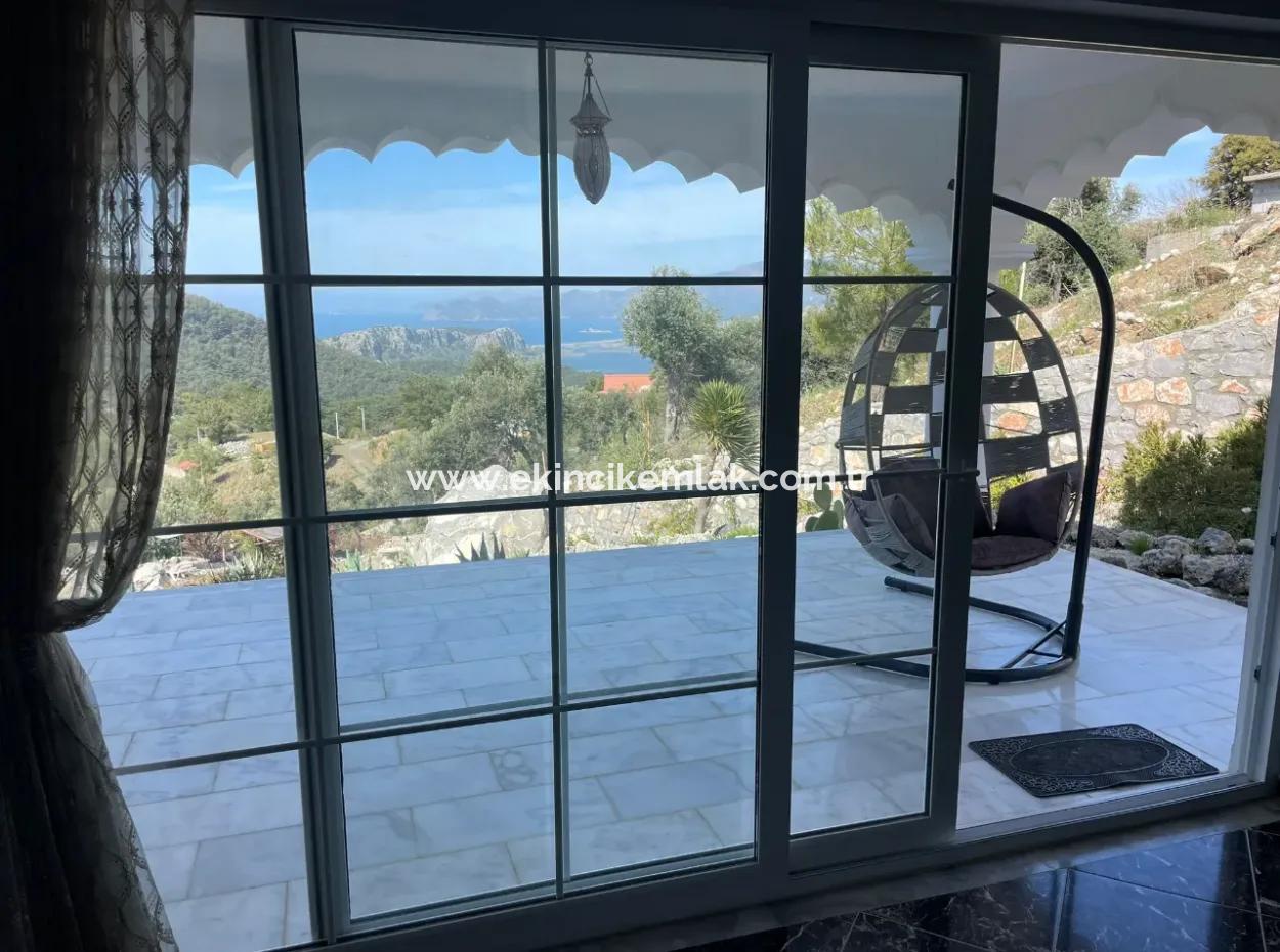 Vip Villa For Sale In 5000M2 Land With Full Sea View In Gökbel