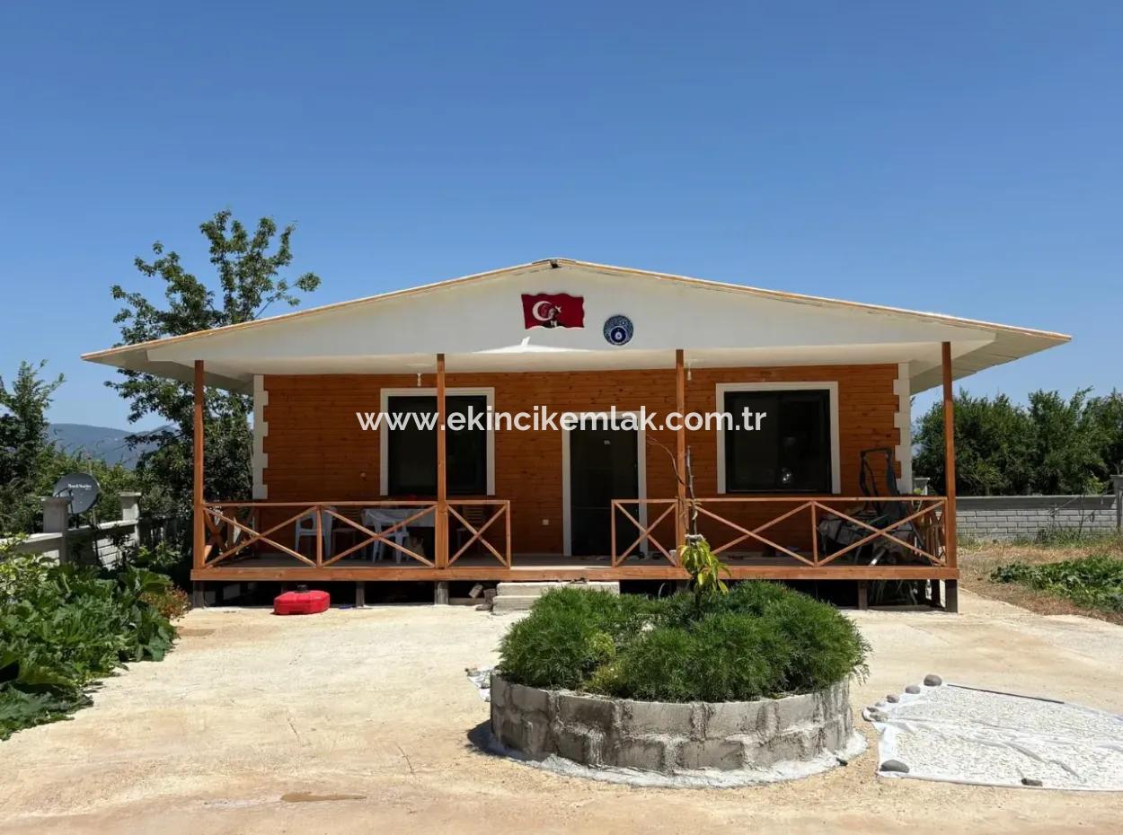 Dalyan Karadağ Mevkiinde 2500M2 Tarla İçerisinde 120M2 Müstakil Ahşap Ev