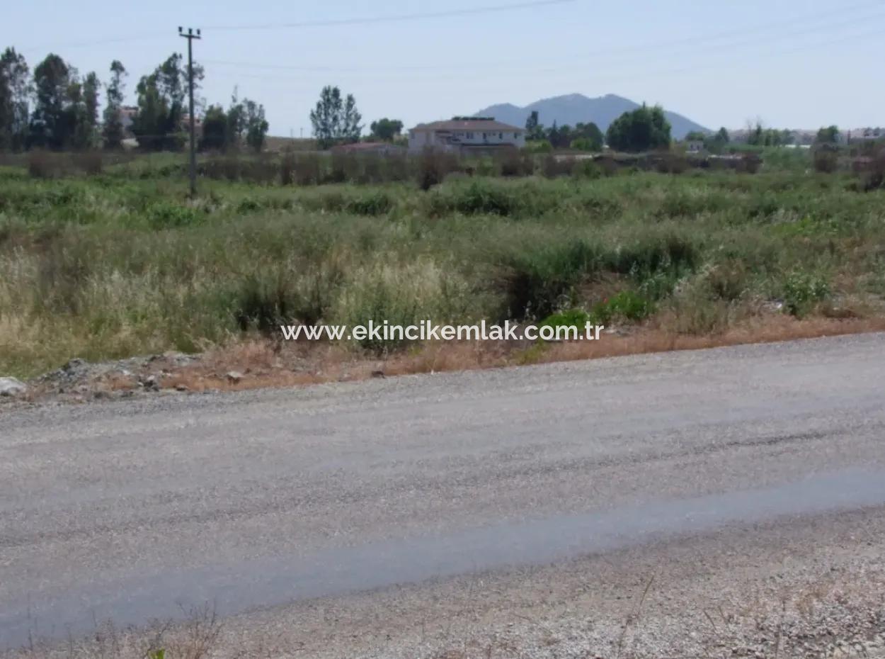 Fethiye Satılık Ticar Arsa Anayola Sıfır 2500M2 Satılık Kelepir Arsa