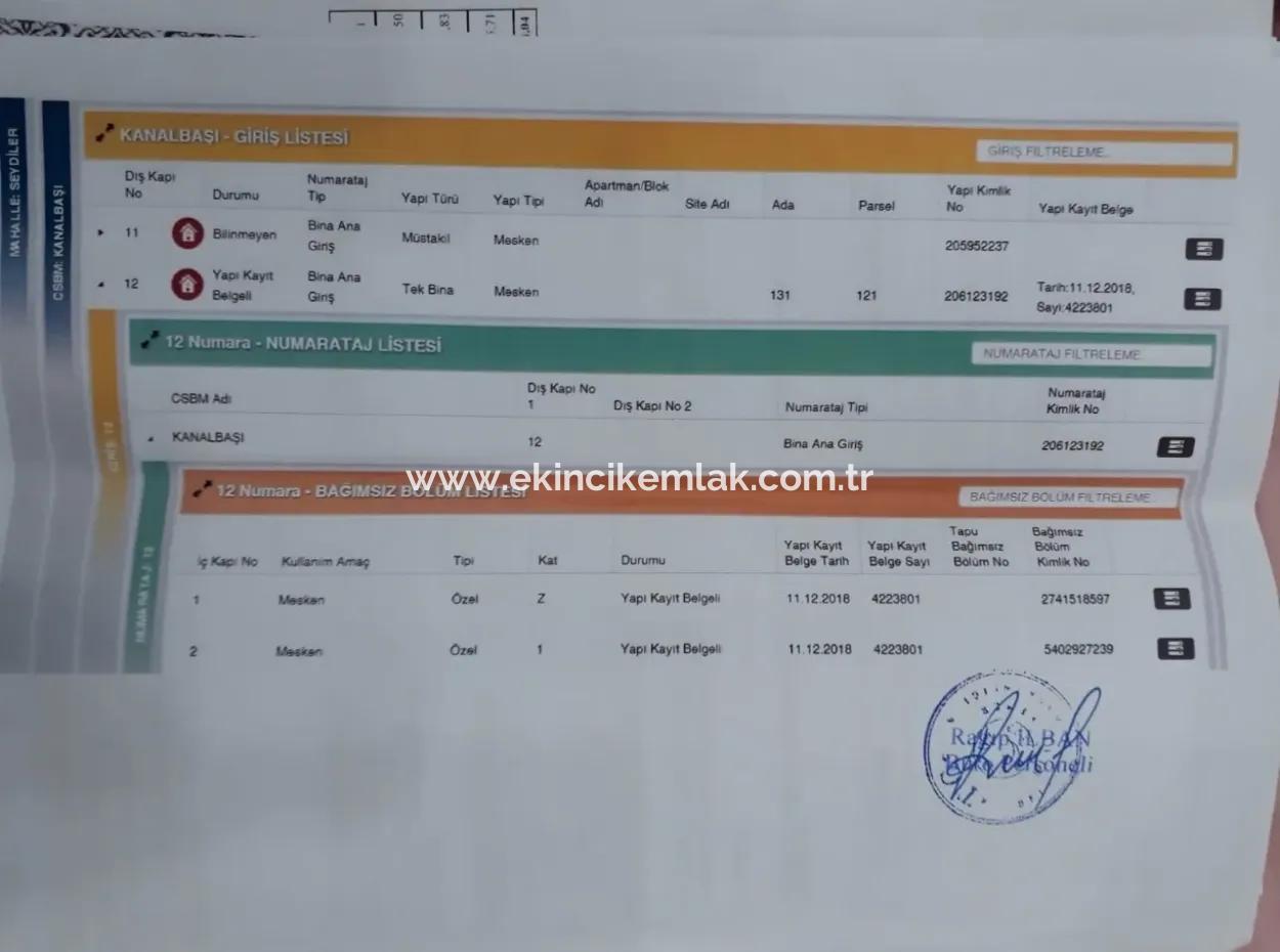 Seydikemer Satılık Müstakil Ev 2211M2 Arsa İcinde 6+2 Satılık Ev